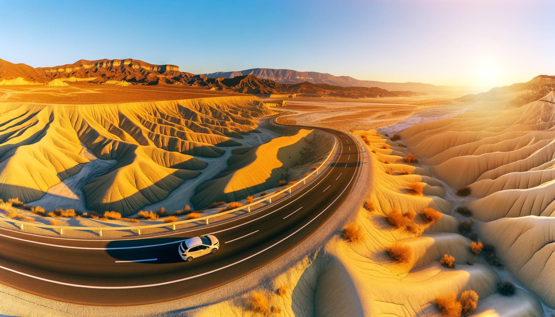 Cómo visitar el desierto de Tabernas en coche