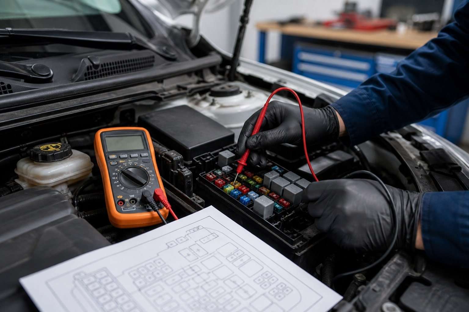 Fallo eléctrico intermitente en el coche: cómo aislarlo sin cambiar piezas al azar