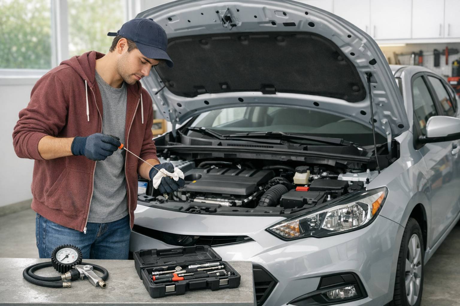 Guías prácticas de mantenimiento del coche recomendadas para principiantes