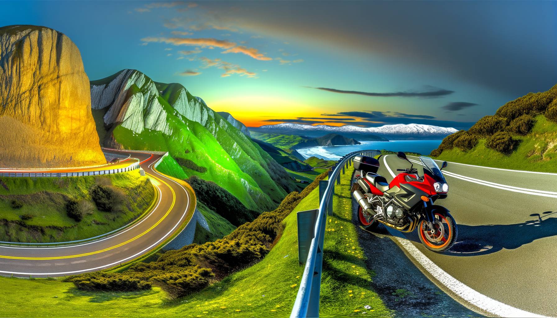 Las mejores rutas en moto por Cantabria