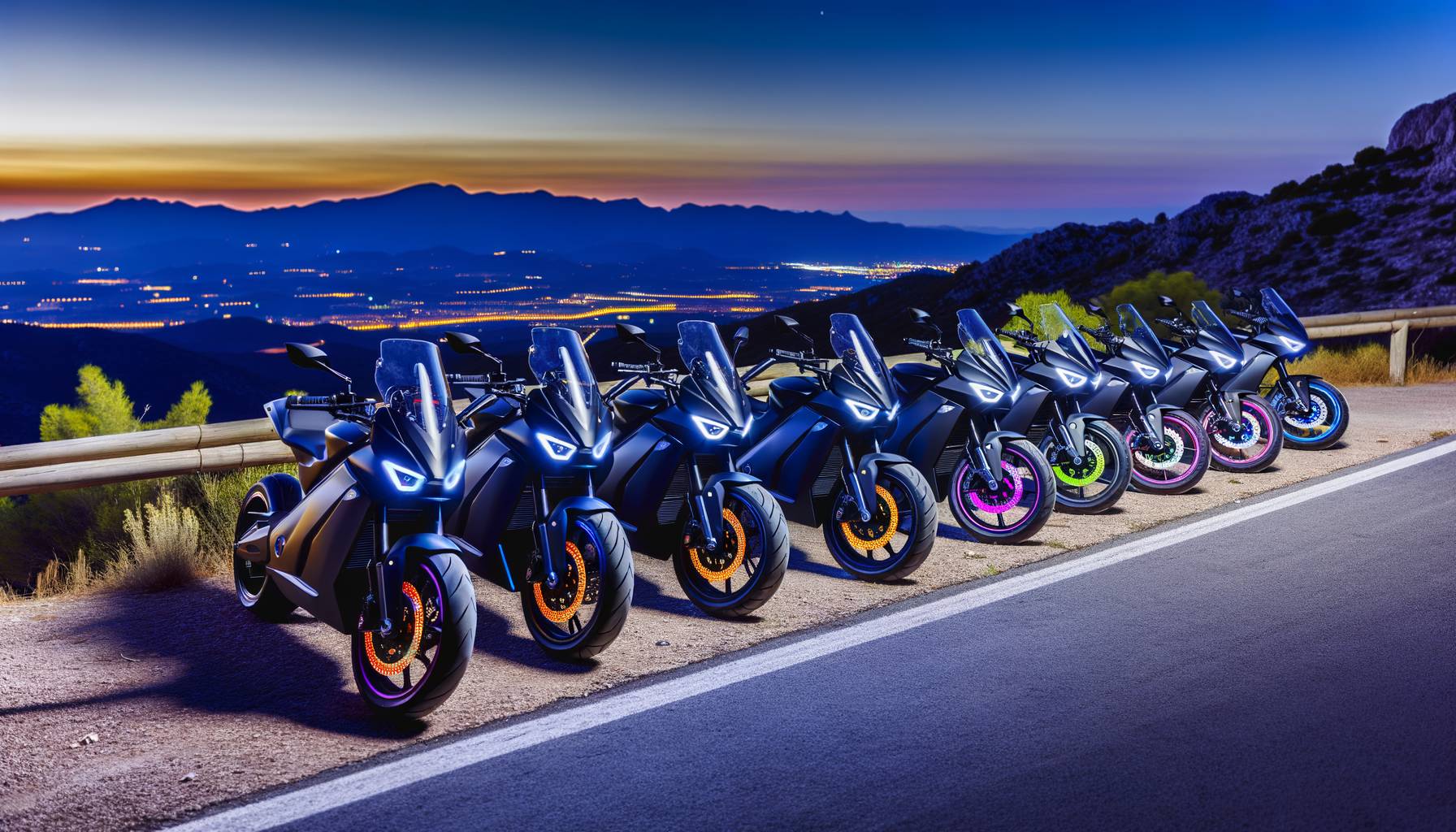 Motos eléctricas con más autonomía del mercado en 2025