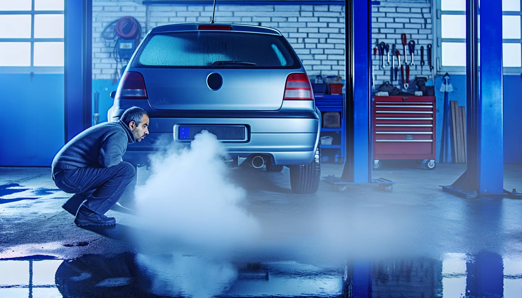 Por qué mi coche echa humo blanco